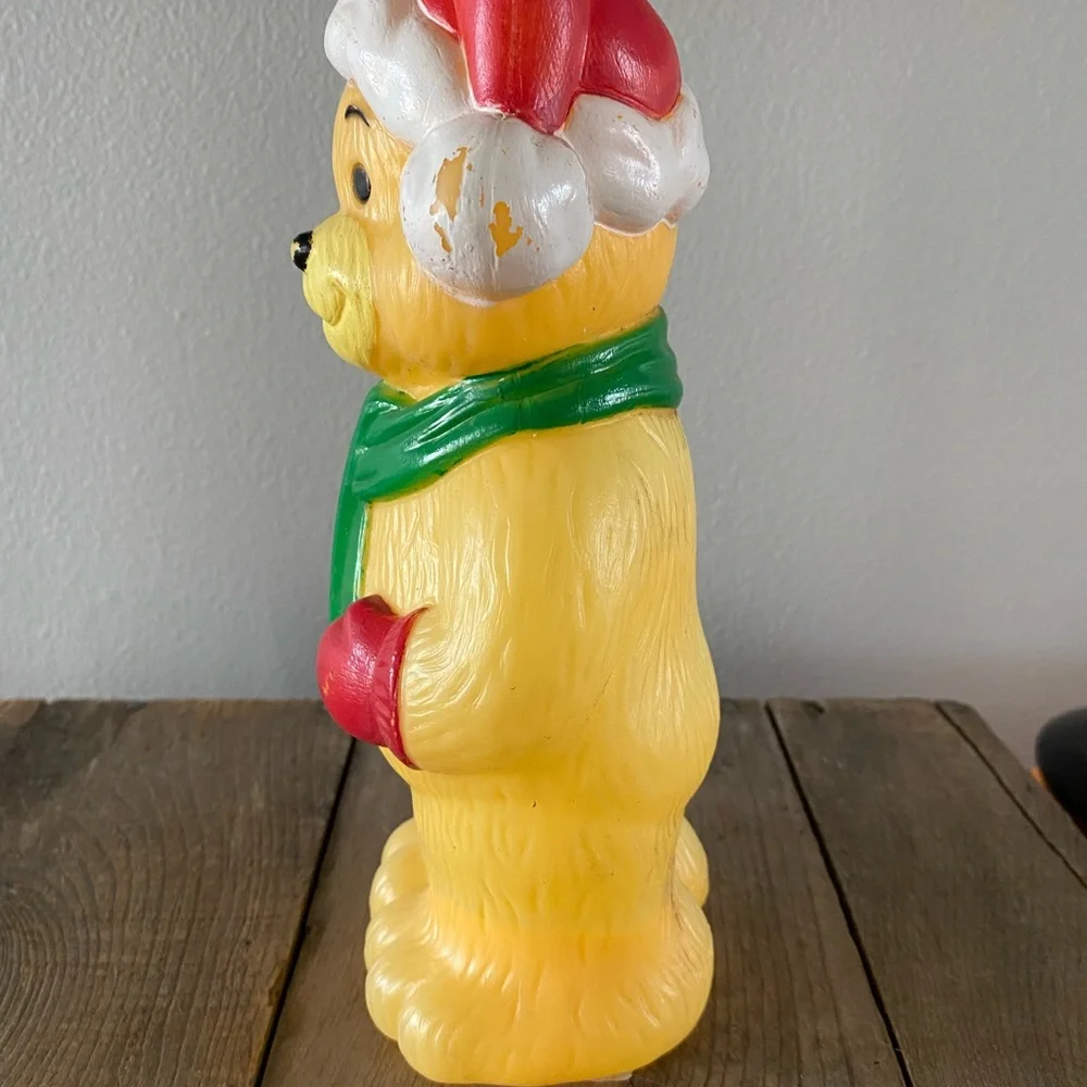 Vintage Christmas Empire Bear Mold 9” 🎄